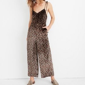 Madewell Velvet Thistle Cami Jumpsuit (NYE, NWOT)